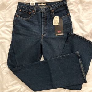 NWT Levi’s Premium Bootcut Ribcage Boot Cut High Rise Jeans 31x33